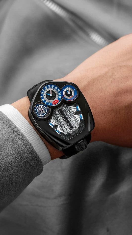 Ja.cob & Co  Bu.gatti Tourbillon Black Titanium
