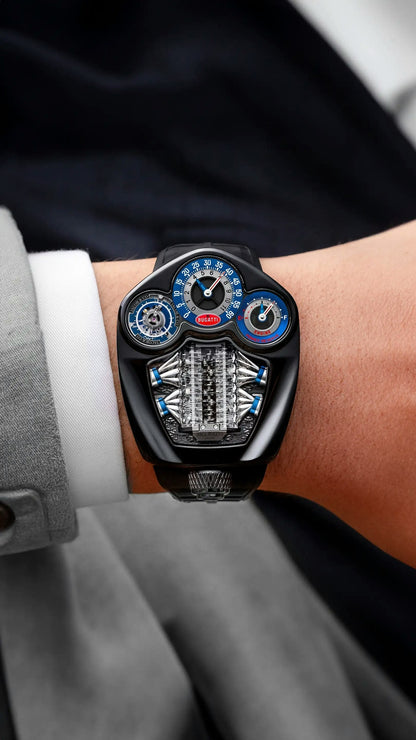 Ja.cob & Co  Bu.gatti Tourbillon Black Titanium