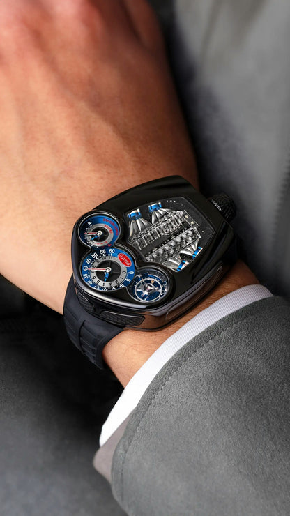 Ja.cob & Co  Bu.gatti Tourbillon Black Titanium