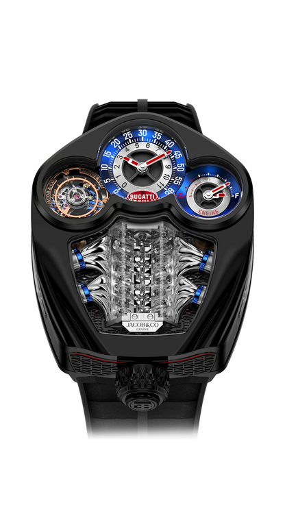 Ja.cob & Co  Bu.gatti Tourbillon Black Titanium
