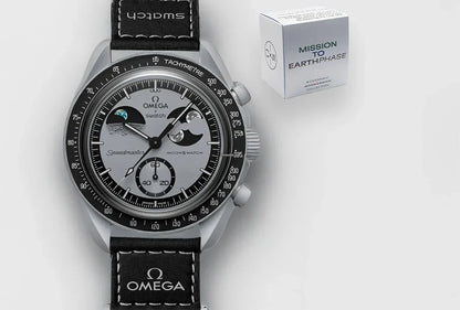Swatch Moonswatch x Omega New Mission to EarthPhase Bioceramic Moonswatch
