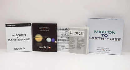 Swatch Moonswatch x Omega New Mission to EarthPhase Bioceramic Moonswatch