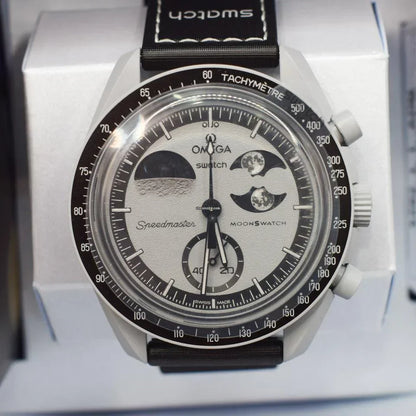 Swatch Moonswatch x Omega New Mission to EarthPhase Bioceramic Moonswatch