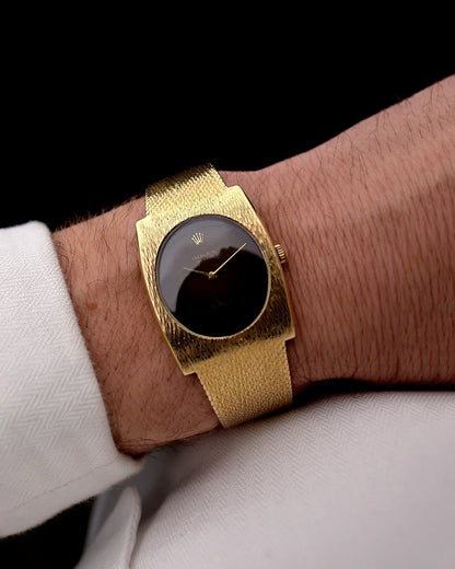 Rolex Cellini Chocolate 14k 1963