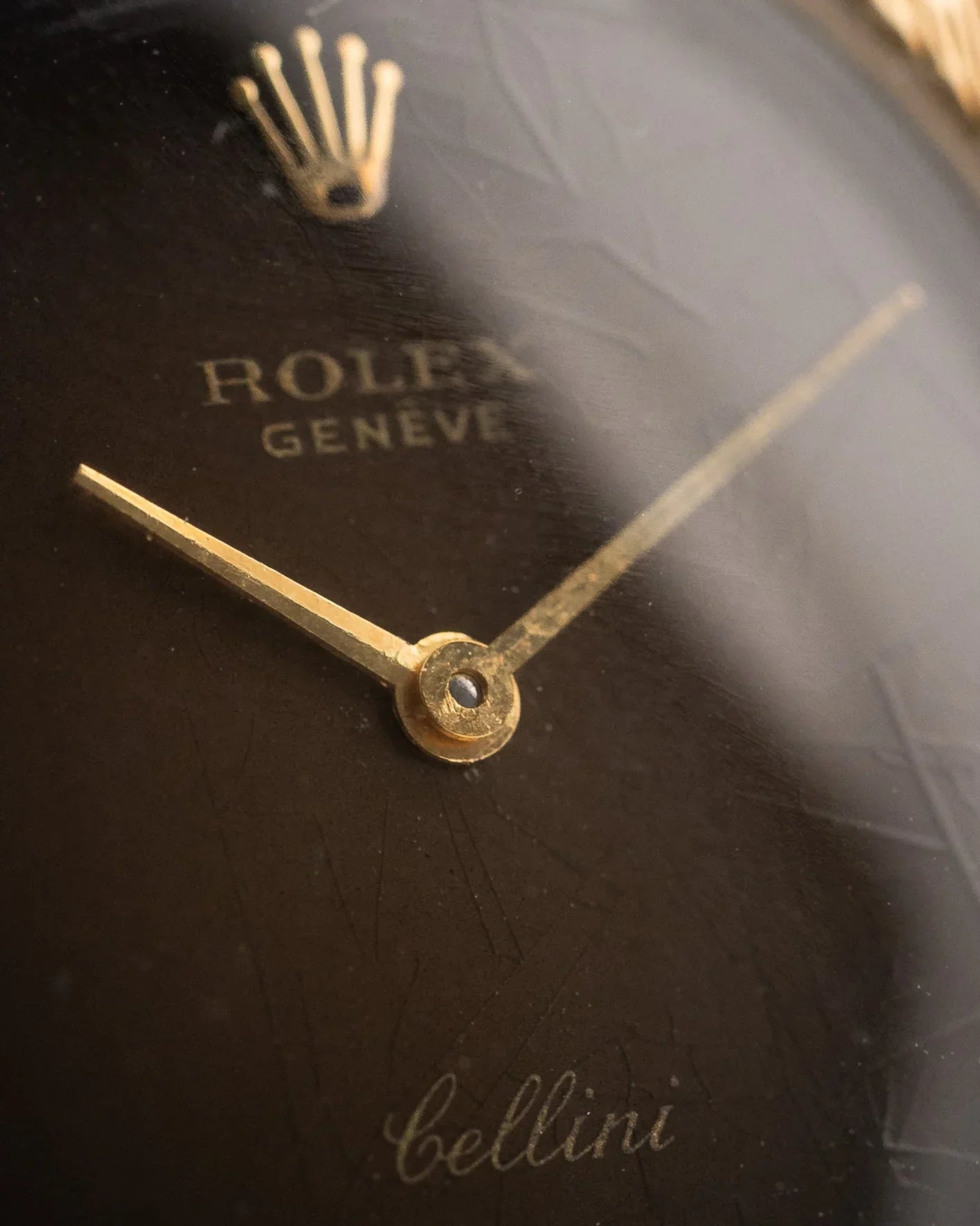 Rolex Cellini Chocolate 14k 1963