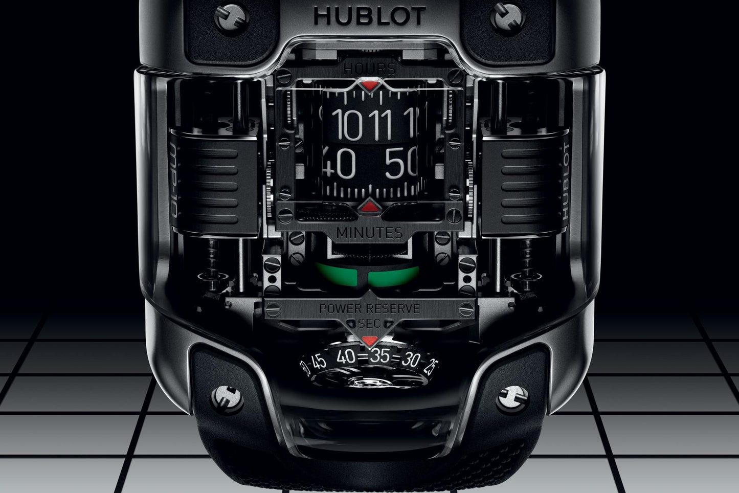 MP-10 Tourbillon Weight Energy System Titanium