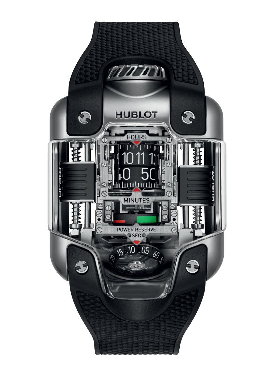 MP-10 Tourbillon Weight Energy System Titanium