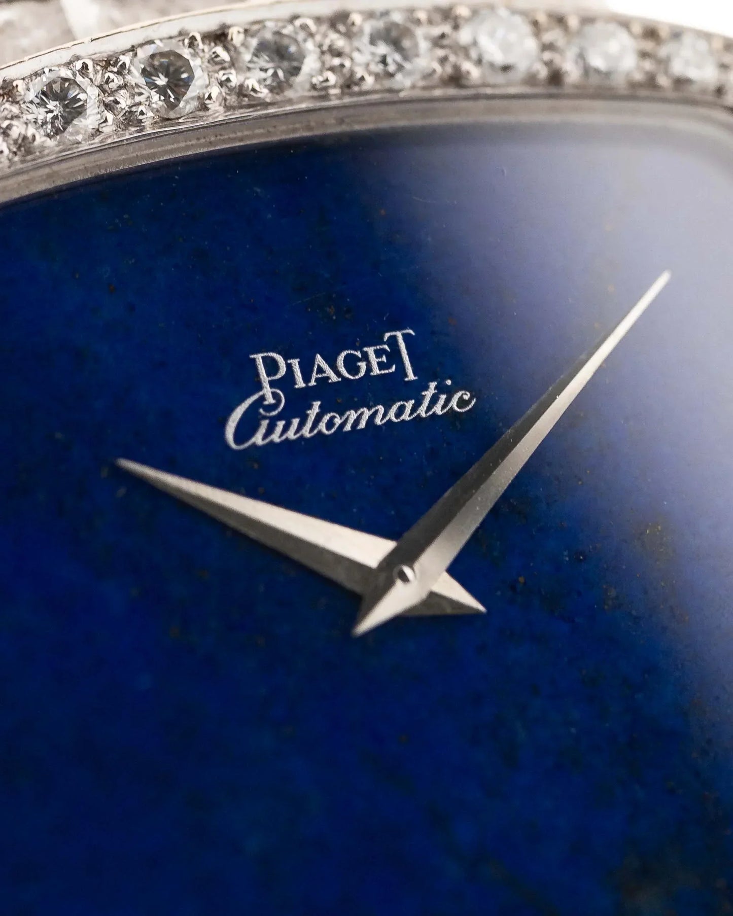 Piaget TV 12735 Lapis Lazuli Diamond 1970s