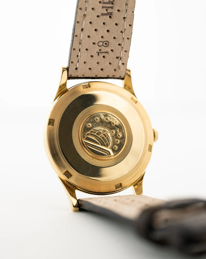 Omega Constellation 18k Black Gilt Dial 1961