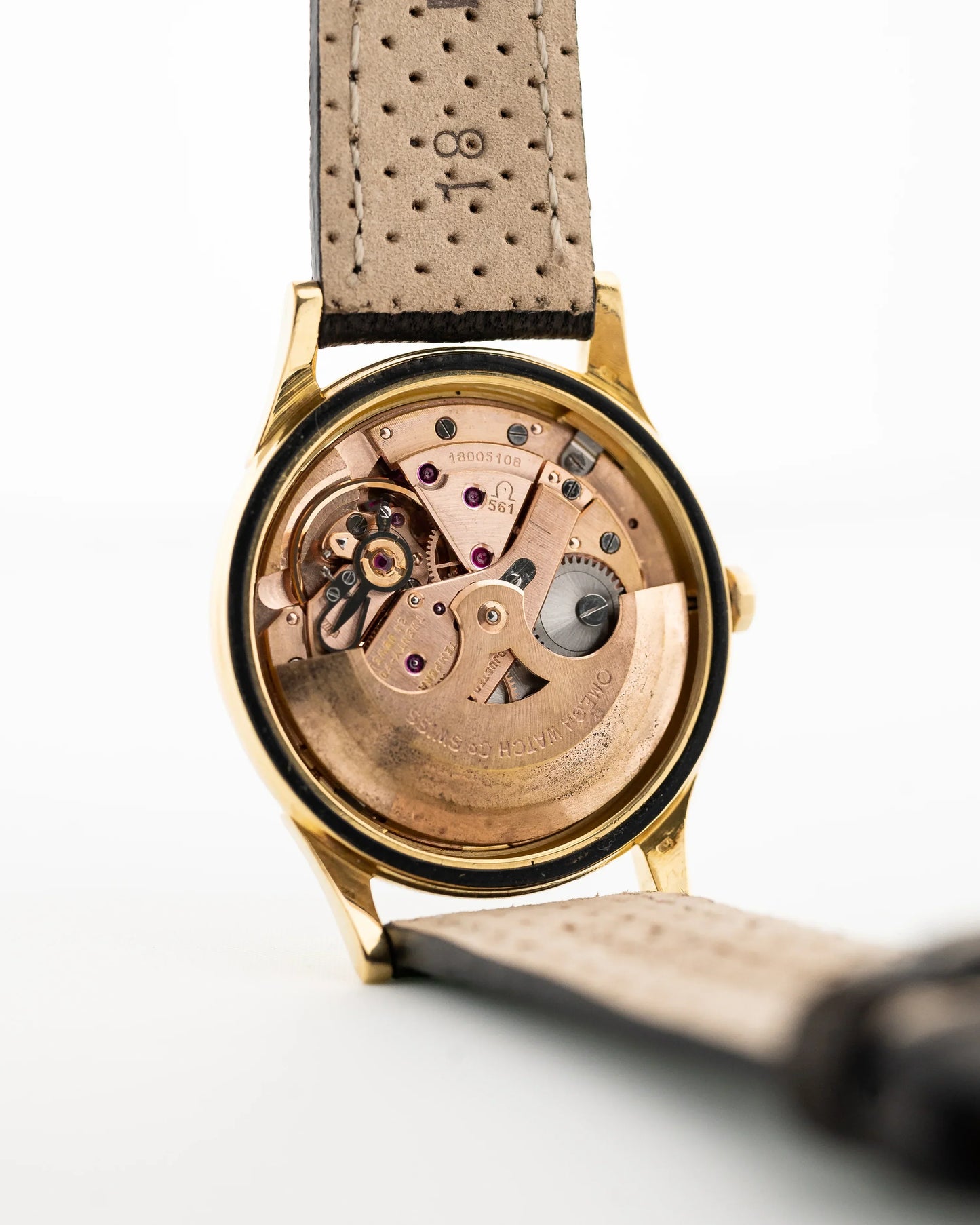 Omega Constellation 18k Black Gilt Dial 1961