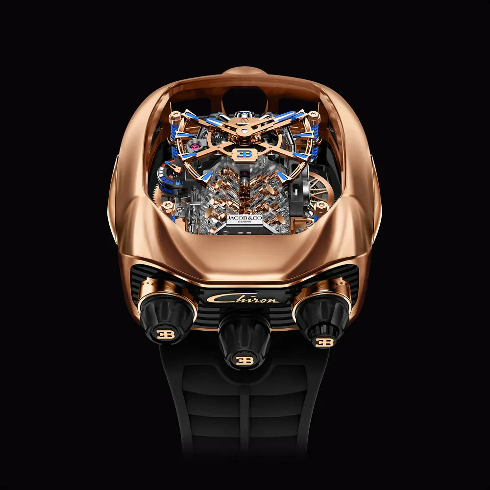 J.aco.b   &   Co   X   Bu.gat.ti   Chiron   Tourbillon   Luxury   Watch