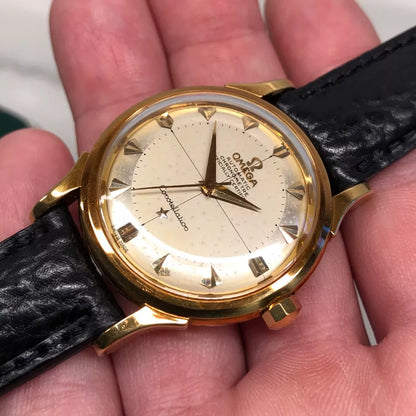 Omega Constellation Pie Pan "shark tooth"