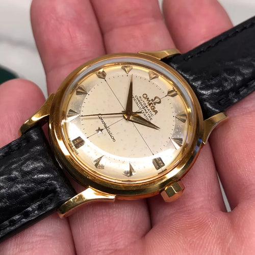 Omega Constellation Pie Pan "shark tooth"