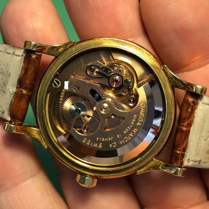 Omega Constellation Pie Pan "shark tooth"